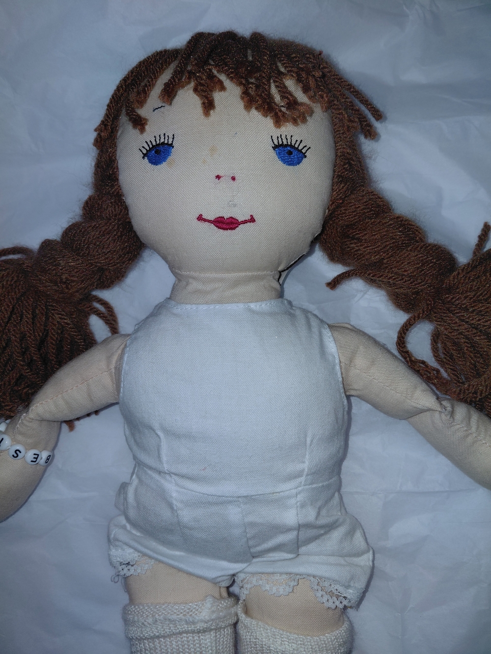 Vintage KatJan cloth doll "Kathy"/Best Pals Series, Signed By Artist!